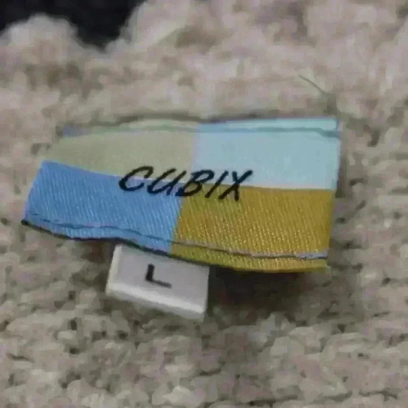 CHENILLE Knit Crochet Creme Super Soft Elegant Boho Cardigan Sweater Women Large - Picture 4 of 9